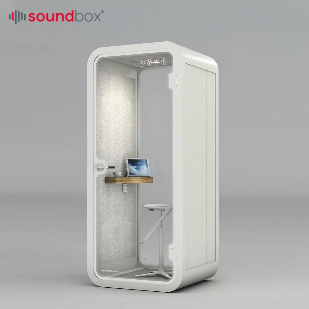 Телефонная будка Soundbox на одного человека для офиса, комнатная телефонная будка с мебелью, частное пространство для разговора