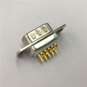 ขั้วต่อ D-SUB ตัวผู้กำลังสูง 11W1 แบบ R/A DIP พร้อมปลั๊ก 11W1 สำหรับเชื่อมต่อ PCB - Product Image 4