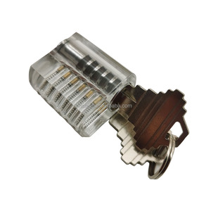 Rõ ràng thực hành xi lanh ống chỉ pins trong suốt khóa chọn - Product Image 2