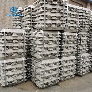중국 제조 도매 수출 알루미늄 합금 아연 주괴 알루미늄 주괴 6063 99.7% 99.8% 99.9% 알루미늄 주괴