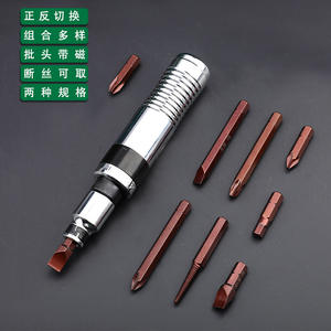 Jeu de tournevis Tuosen 20-40 pièces, magnétique, hexagonal, plat, Phillips, qualité industrielle, kit d'outils multifonctionnels - Product Image 1