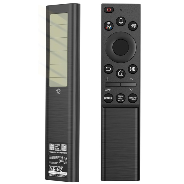 BN59-01357A Replacement Solar Rechargeable Voice Remote Control Fit for Samsung QLED Series Smart TV BN59-01357F BN59-01357P