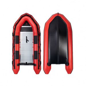 REACHSEA Rsare 14 pies 15 pies PVC Piso de aluminio 4 a <span class=keywords><strong>8</strong></span> personas Barco inflable - Product Image 5