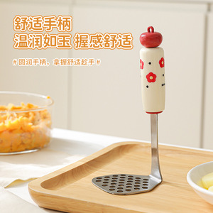 <b>Kitchen</b> <b>Gadget</b> Set Strainer Baby Mash Spoon Egg Separator Mesh Sieve Convenient Cooking <b>Tool</b> Set For Baby Food Preparation - Product Image 3
