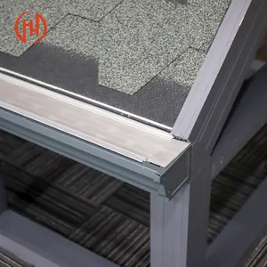 Goutteurs d'eau de pluie en maille métallique et Aluminium <span class=keywords><strong>pour</strong></span> toit de Villa, sans coutures, protecteur de <span class=keywords><strong>feuilles</strong></span>, <span class=keywords><strong>pour</strong></span> filtre coloré, moderne, 6 pièces - Product Image 1
