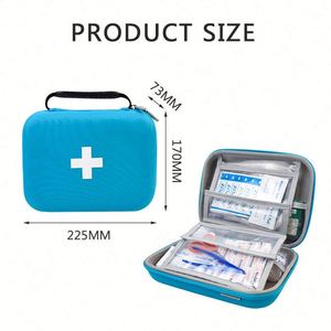 Bolsa Médica de EVA Rígida Impermeable Personalizada, Botiquín de Primeros Auxilios Portátil de Viaje, Kit de Emergencia de Gran Capacidad para Camping - Product Image 6