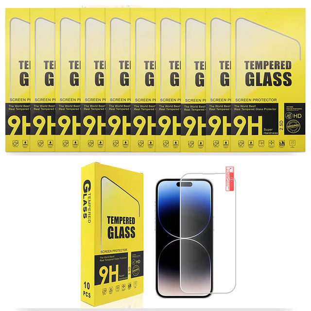 2.5d HD Anti Scratch Tempered Glass Screen Protector for Iphone 17 17air 17 18promax 16e 16 15 14 Pro Max 9H HD Screen Protector