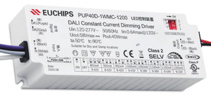 Euchips ไดรเวอร์สปอร์ตไลท์ LED แบบหรี่แสงได้ของ AC-DC พลาสติก1200mA 40W มาตรฐานดั้งเดิม - Product Image 3