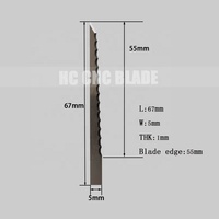 Memanjang pisau bergigi busa sarang lebah karbida Tungsten pisau pemotong JWEI AOL IECHO AOKE COMELZ RUIZHOU SUMMA ruko