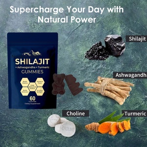 Gommose di Shilajit, Ashwagandha e Curcuma Amaz OEM ODM, <span class=keywords><strong>Integratori</strong></span> <span class=keywords><strong>Minerali</strong></span> ed Erboristici, Gommose di Shilajit Naturale Puro dell'Himalaya - Product Image 2