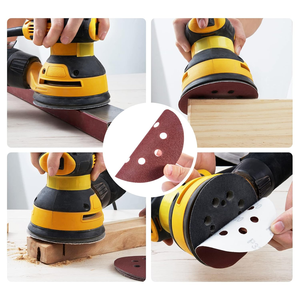 Stock Local en EE. UU., 50 Discos de Lija de Gancho y Bucle de 5/8 Pulgadas, Grano 40-1000, Envío Gratuito para EE. UU., para Lijadoras Orbitales - Product Image 5