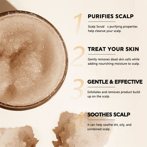 Champú desintoxicante de etiqueta privada, tratamiento exfoliante, sal marina, aceite de Batana, exfoliante para <span class=keywords><strong>el</strong></span> cuidado del <span class=keywords><strong>cuero</strong></span> <span class=keywords><strong>cabelludo</strong></span>, para <span class=keywords><strong>cuero</strong></span> <span class=keywords><strong>cabelludo</strong></span> seco y escamoso - Product Image 2