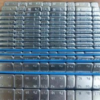 Poids d'équilibrage de roue adhésifs en Fe plaqué Zn (5g+10g) x4, composants d'équilibrage de roue de voiture