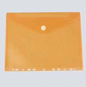 Carpeta de archivos de documentos A4 PP transparente a prueba de agua bolsillo transparente 11 agujeros carpetas de bolsas de archivos de sobres de plástico PP - Product Image 5