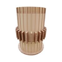 Papier isolant électrique inorganique en carton pressé haute densité, absorption d'huile, tension nominale 20kV-100kV pour transformateurs et moteurs