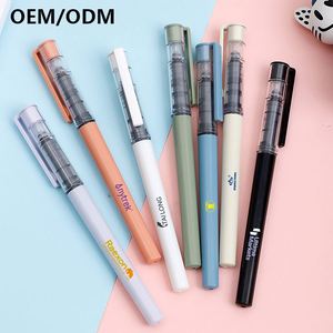 Bolígrafo de Lujo de Alta Calidad, 0.5 mm, Tinta Líquida Negra, Logotipo Personalizado, Material Plástico, Impresión UV Promocional para Oficina y Escuela - Product Image 1