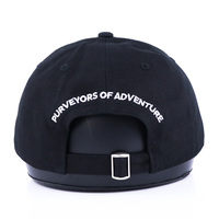 Fabricant Qianzun Casquette de baseball avec étiquette tissée personnalisée Casquette de baseball en coton à bord incurvé