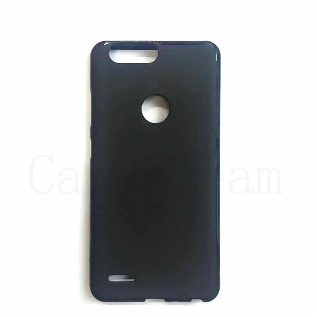 Manufacturer Wholesale Matte TPU Cases Soft Frosted Back Cover Silicone Mobile Phone Case for ZTE Blade V10 Ultra Black