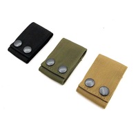 Porte-menottes tactique Molle pour ceinture de service Double Snap Slide-On