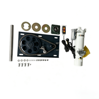 Moteur tubulaire étanche Weiyu AC1500 208-240V 200W 20RPM monophasé IE4 pour volet roulant électrique