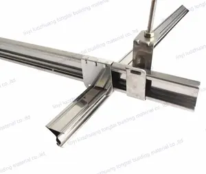 Galvanized Steel Spring Tee For Suspended Ceiling System ,Clip-in ceilings