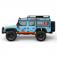 Nouvelle version 2026 MJX H8H V5 All-Rock FOC Brushless Camion Crawler à l'échelle 1:8 Bleu 2S & 3S LiPo sans batterie ni chargeur