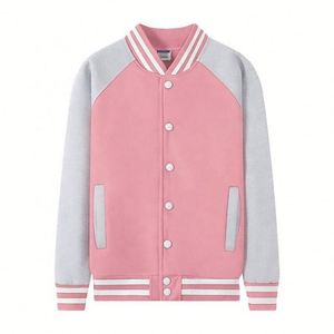 เสื้อแจ็คเก็ตผู้ชายโลโก้แบบกำหนดเอง ผ้าฝ้ายสั่งทำพิเศษ อุ่นสบาย ดีไซน์ใหม่ สไตล์เบสบอล - Product Image 6