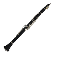 China OEM Wind Instruments Direct Sales Flat Metal Good Sound Clarinet Flat B 17 Key Classical Black Color
