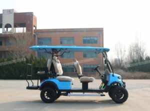 Carrito de golf 6 plazas eléctrico personalizado 72 voltios carrito de golf alto configurado calle legal - Product Image 5