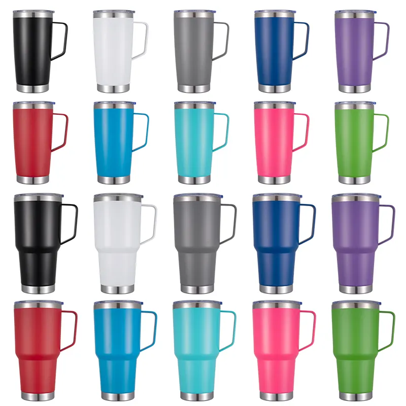 Tùy chỉnh 304 thép không gỉ cách điện cup Ice Bar cup, xe cup 30oz xử lý xe cup, ngoài trời di động cup