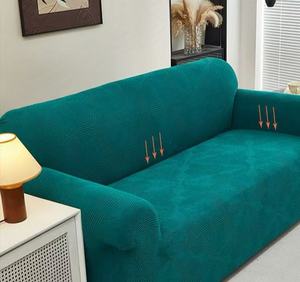 Căng dày bảo vệ nhiệm vụ nặng nề không trơn Thêm lớn phong cách phương Tây lót đồ nội thất Jacquard sofa Bìa - Product Image 4