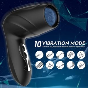 Masturbador Recargable con Forma de Secador de Pelo, Copa de Avión, Succión, Vibración de 10 Frecuencias, Juguetes Sexuales para Adultos para Hombres - Product Image 6