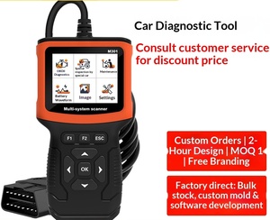 Escáner de Diagnóstico OBD2, Herramienta de Diagnóstico con Voltaje de 9-18V, Precisión <span class=keywords><strong>del</strong></span> 5%, Compatibilidad Universal, Personalizable OEM, Escáner OBD2 para Sistema Completo de Airbag y ABS - Product Image 2