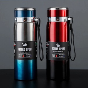 Borraccia Termica da 1L Mantiene Freddo e <span class=keywords><strong>Caldo</strong></span> <span class=keywords><strong>Thermos</strong></span> <span class=keywords><strong>per</strong></span> Acqua Tè Caffè <span class=keywords><strong>Thermos</strong></span> in Acciaio Inox G25-850 - Product Image 1