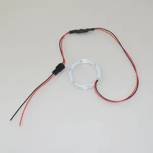 12V 60mm White Red Blue Full Led Ring Car Headlight Angel Eyes Light Led Halo Rings SMD Angel Eyes