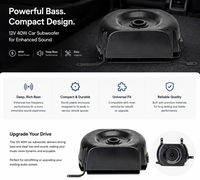 Subwoofer Mobil Universal 12/15/18 Inch 40W Daya Tinggi Speaker Audio Mobil dengan Layanan Kustom ODM