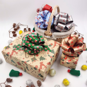 Emballage cadeau de style floral <span class=keywords><strong>ruban</strong></span> en plastique bas prix grand nœud à tirer pour mariage anniversaire décoration de noël <span class=keywords><strong>ruban</strong></span> cadeau à pompon - Product Image 3