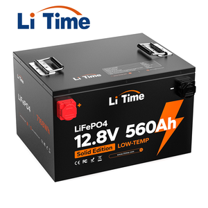 Batterie LiFePO4 12V 560Ah Protection basse température 250A BMS 7168Wh Stockage d'énergie pour système solaire Grille Home <span class=keywords><strong>Lithium</strong></span> Iron Pack - Product Image 1