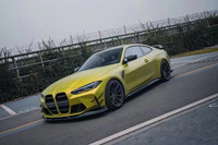 Kit carrosserie en fibre de carbone pour BMW G80 G82 M3 M4, style AE amélioré, lèvre avant, diffuseur, spoiler, jupe latérale, kit carrosserie