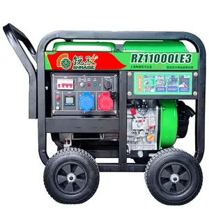 Nâng cao g điện xách tay 8500W Máy phát điện diesel Máy phát điện 6KW với ATS mở loại