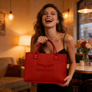 Bolsas de Compras de Fieltro de Gran Capacidad, Duraderas y Modernas, con Dos Asas, Resistentes al Agua, para Regalo del Día de la Madre - Product Image 3