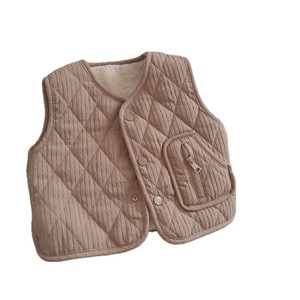 Ropa <span class=keywords><strong>de</strong></span> Otoño e Invierno <span class=keywords><strong>para</strong></span> Bebés, <span class=keywords><strong>Chaleco</strong></span> <span class=keywords><strong>de</strong></span> <span class=keywords><strong>Lana</strong></span> <span class=keywords><strong>de</strong></span> Cordero <span class=keywords><strong>para</strong></span> Niños y Niñas, Ropa Interior y Exterior Gruesa - Product Image 4