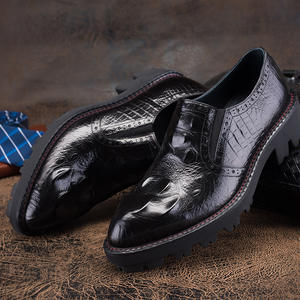 Men's Evergreen Lightweight Trendy for Pattern Embossed Designer Shoes with Thick Sole <b>Slip</b>-<b>On</b> Closure for All Seasons - Product Image 6