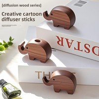 Diffuseur d'arômes en bois massif, bâtonnets parfumés en bois pour huiles essentielles, recharge de parfum d'intérieur, bois naturel, longue durée, décoration intérieure