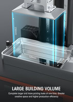 L120 Pro Diskon OEM Konstruksi Rumah Realistis Bangunan Gigi Perhiasan 3D Impresora Lcd Printer 3D