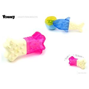 Jouet à mâcher pour animaux de compagnie Yommy en forme d'os 13,3 cm pour chiens, soins dentaires - Product Image 1
