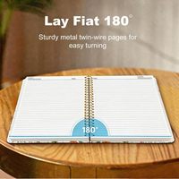 Papeterie de bureau Kawaii Axolotl, couverture florale, reliure spirale dorée, 80 feuilles, cahier spirale ligné 8 mm pour journalisation