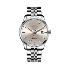 Produit à succès 2025, montre mécanique pour homme en acier inoxydable, style simple et tendance, 8901 - Product Image 2