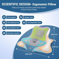 Coussin multifonctionnel pour lire au lit, coussin de lecture pour adulte, coussin de soutien lombaire pour s'asseoir au lit