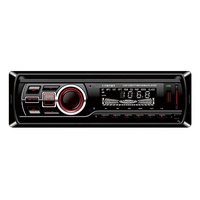 Reproductor de DVD para Auto Multimedia con Panel Desmontable de 1 Din, Estéreo con Bluetooth/DVD/VCD/CD/MP4/MP3/AM/FM